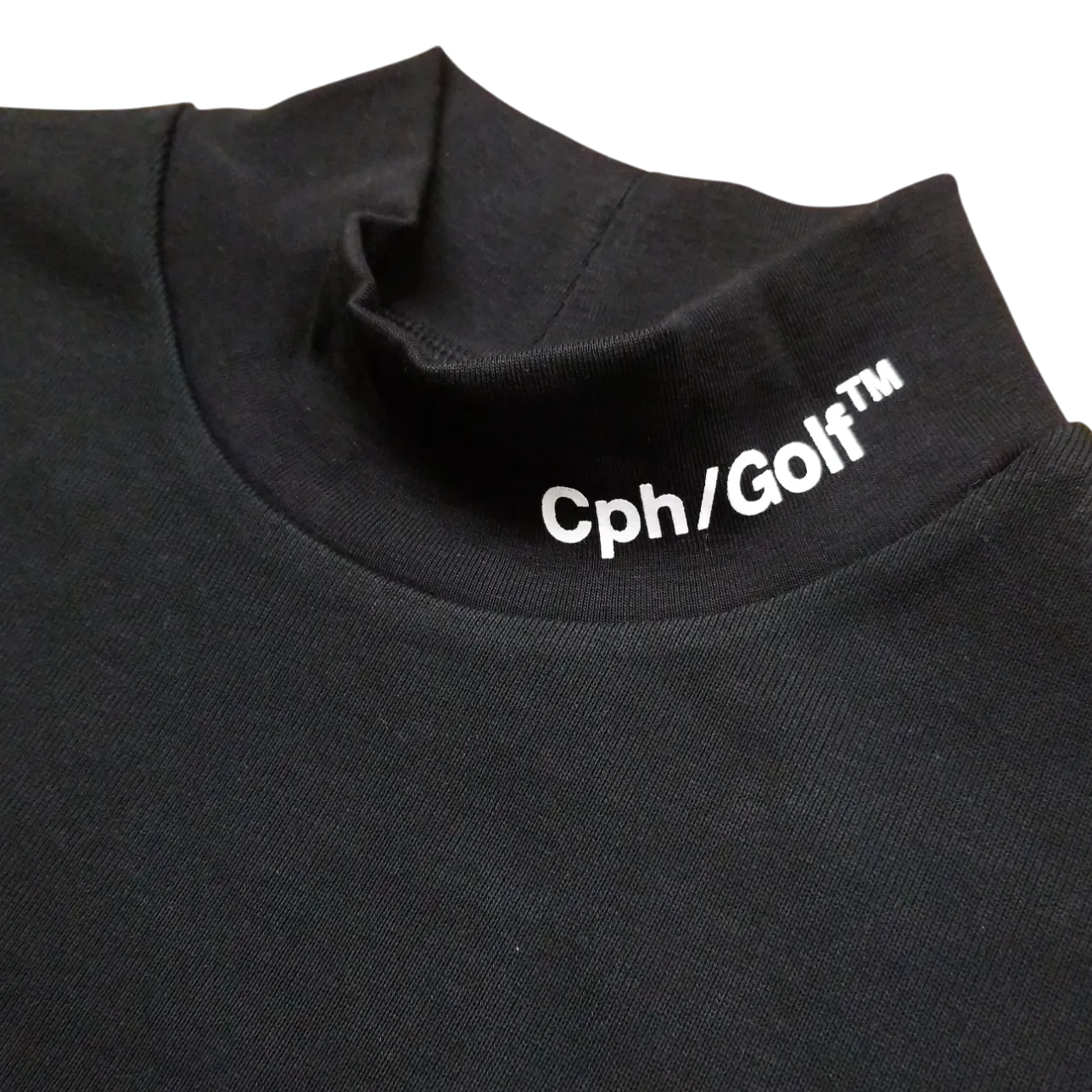 #NAGG WARM L/S MOCK NECK TEE BLACK