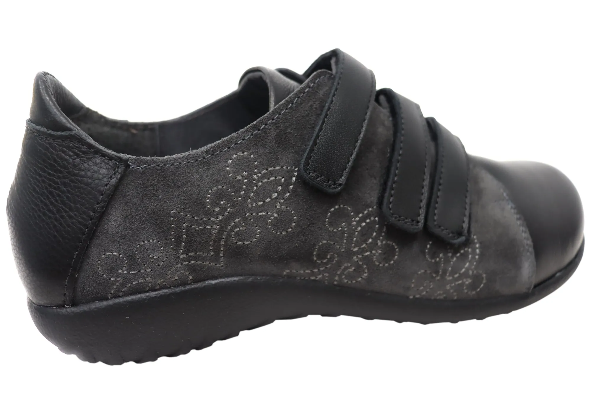 Naot Mihi Womens Leather Comfortable Shoes With Adjustable Straps Naot Shoes