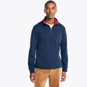 Nautica Mens Quarter-Zip Sweatshirt