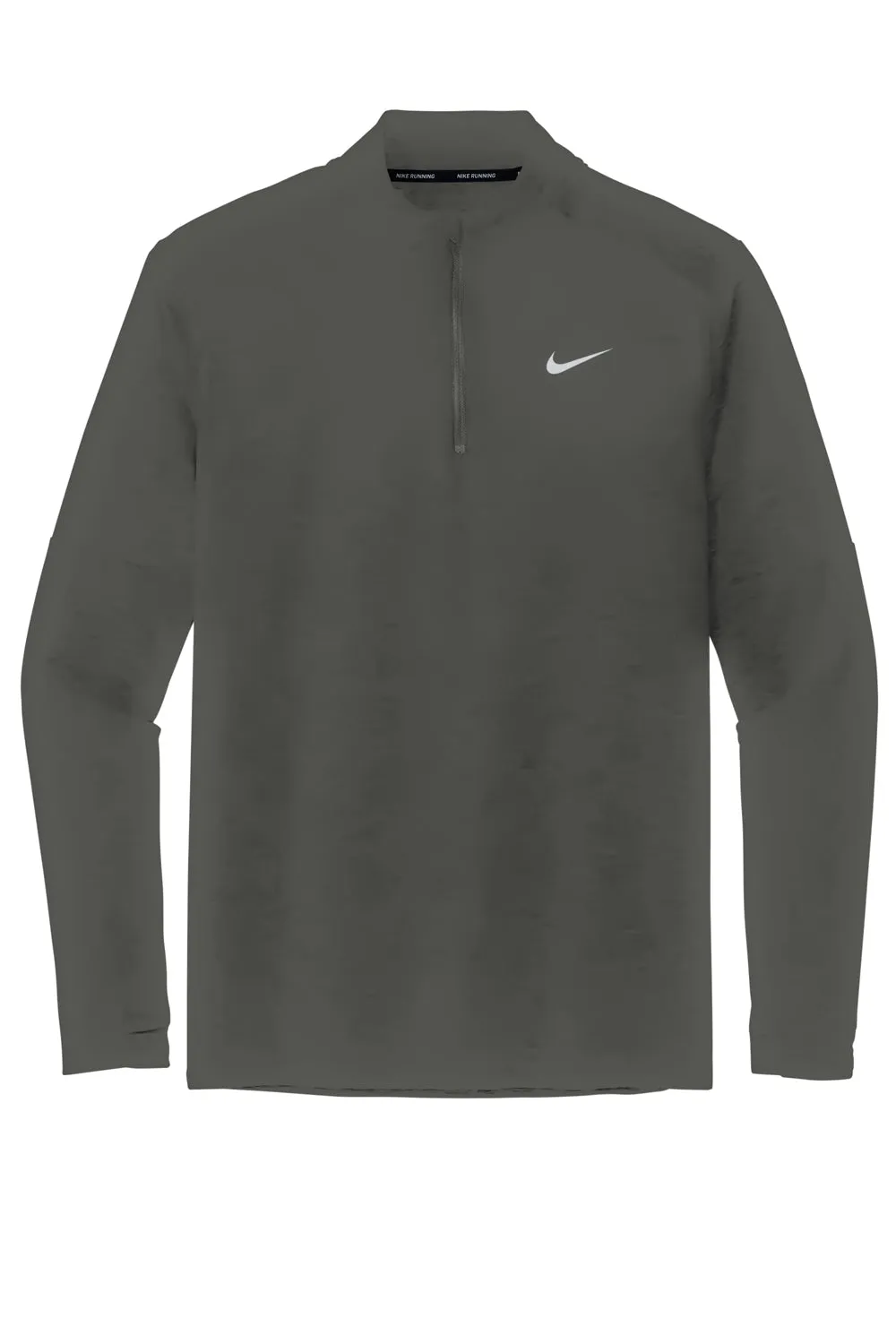 Nike Mens Element Dri-Fit Moisture Wicking 1/4 Zip Sweatshirt - Anthracite Grey