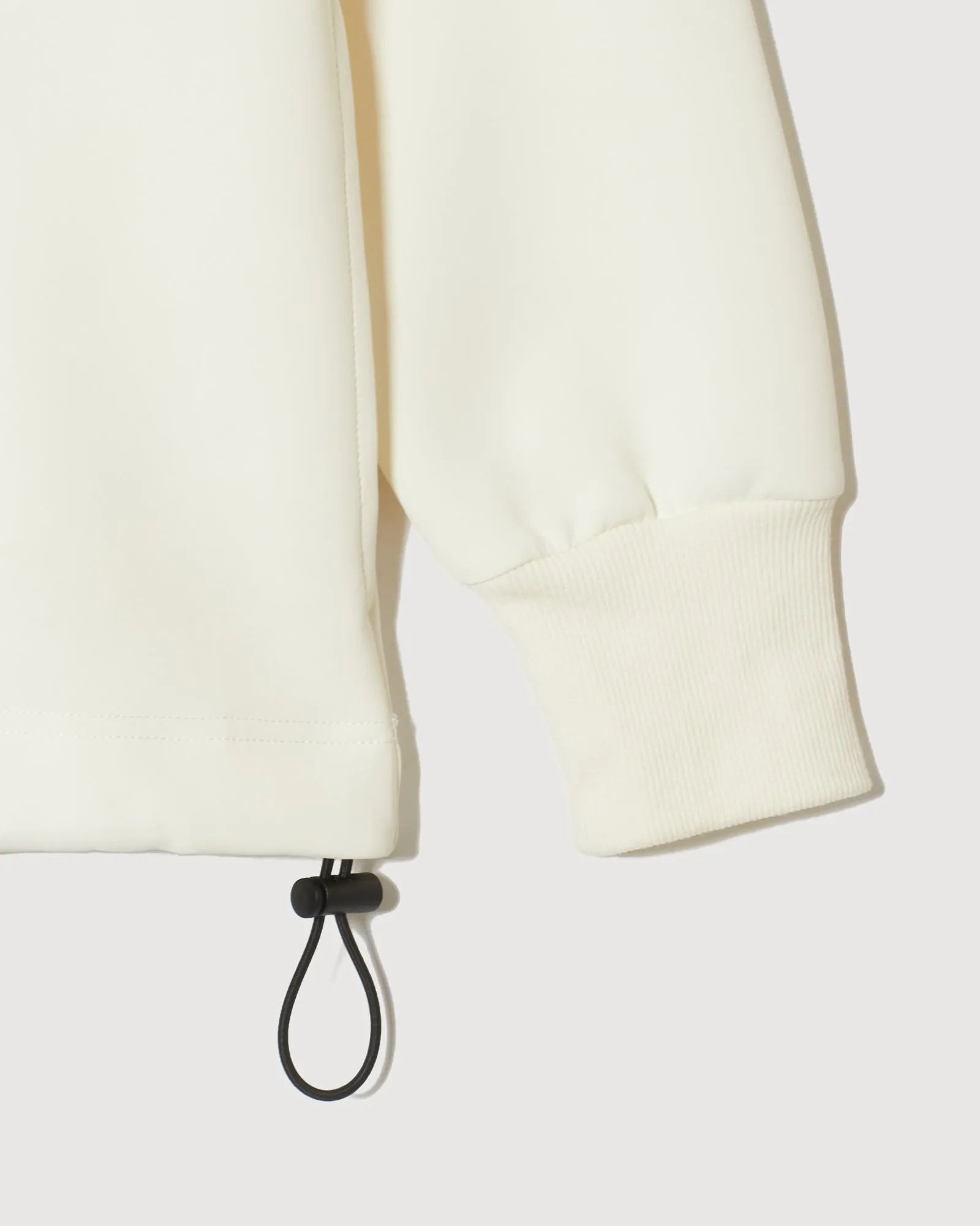 NOT JUST ONE L/S MOCK NECK WHITE