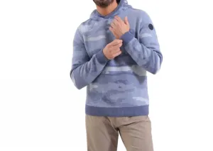 Nuovo Merino Tech Wool Hoodie In Camo