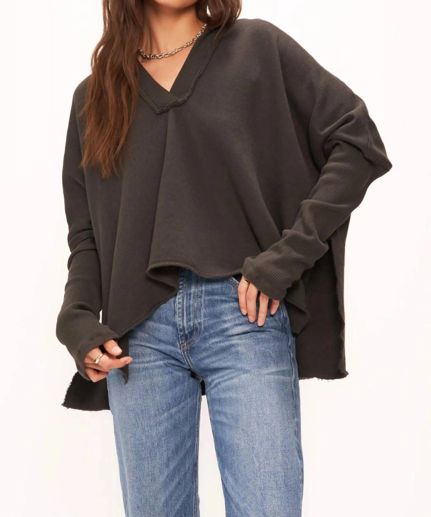 Odyssey Seamed Hoodie In Black