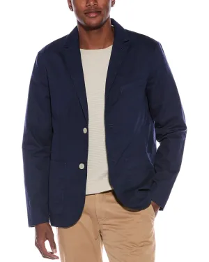Onia Linen-Blend Canvas Blazer