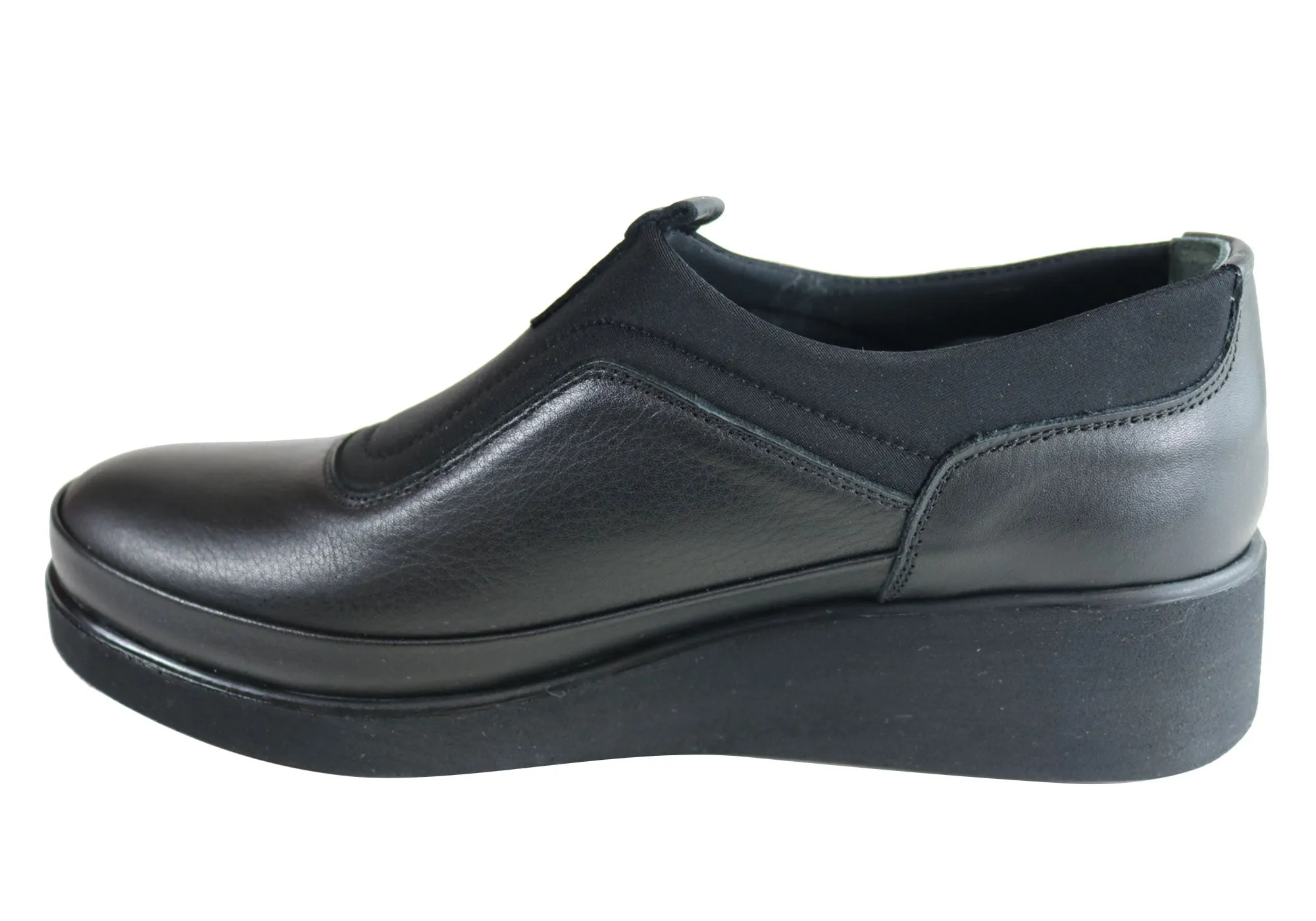 Orizonte Sydney Womens European Comfortable Cushioned Slip On Shoes Orizonte Shoes