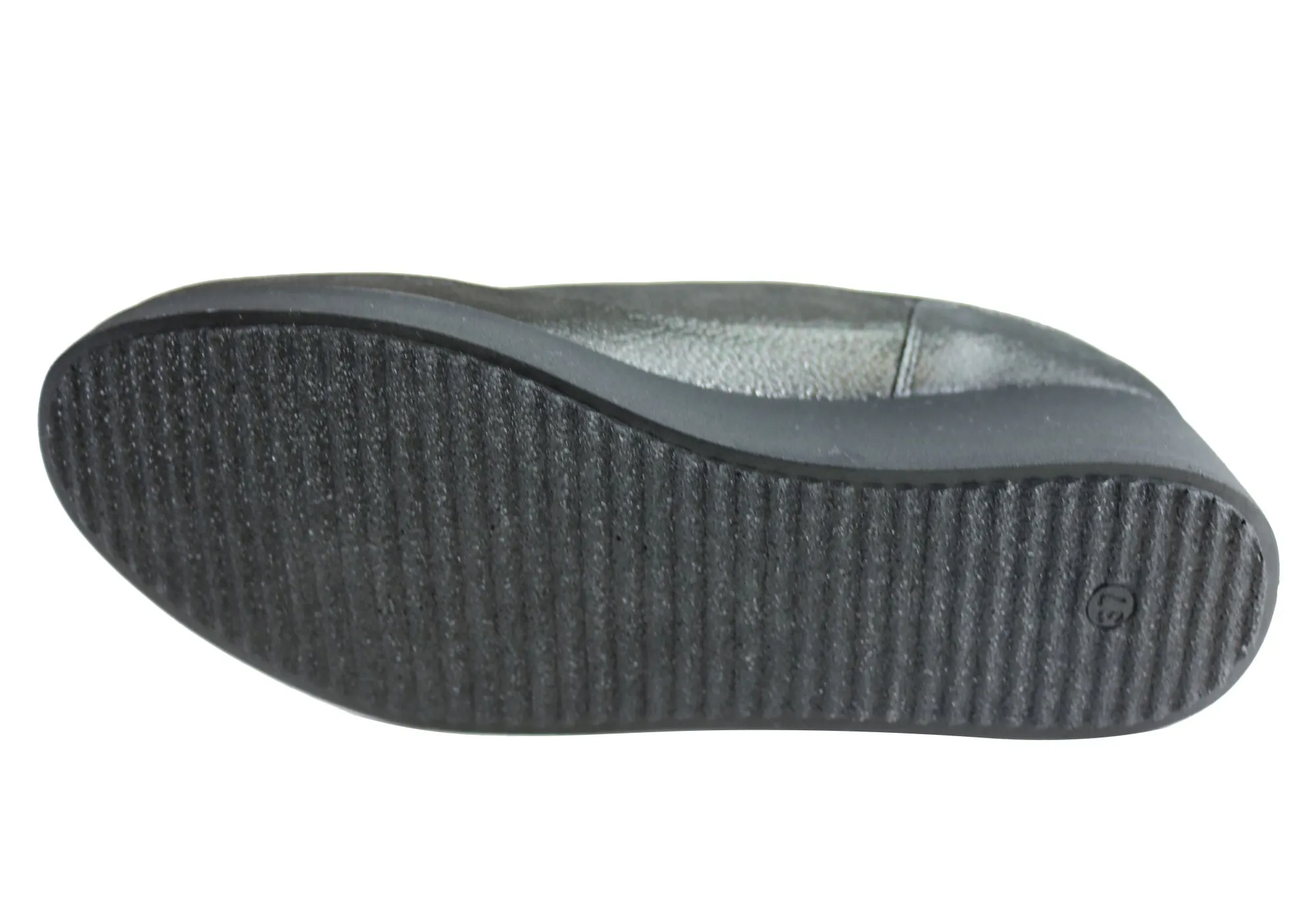 Orizonte Sydney Womens European Comfortable Cushioned Slip On Shoes Orizonte Shoes