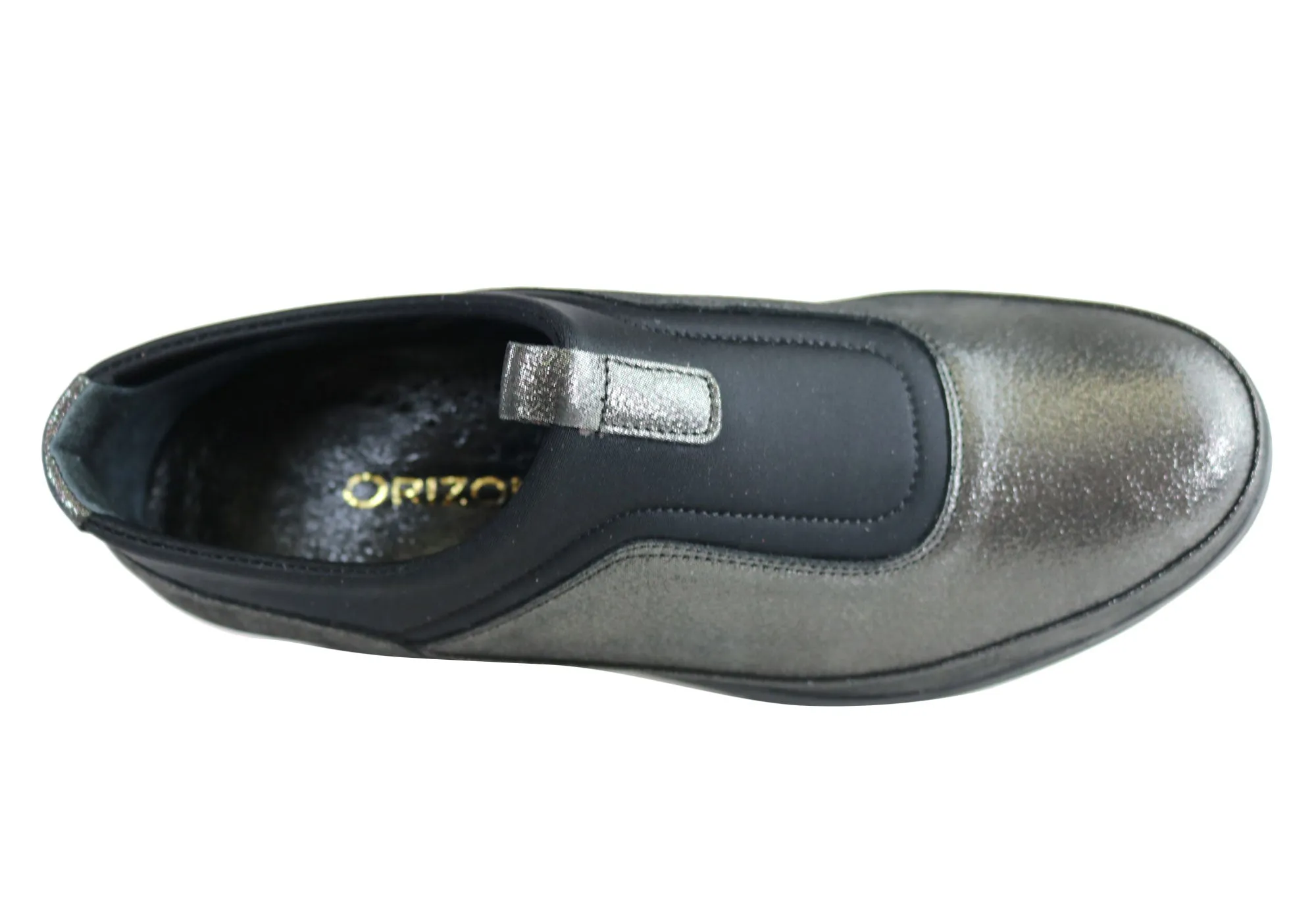 Orizonte Sydney Womens European Comfortable Cushioned Slip On Shoes Orizonte Shoes