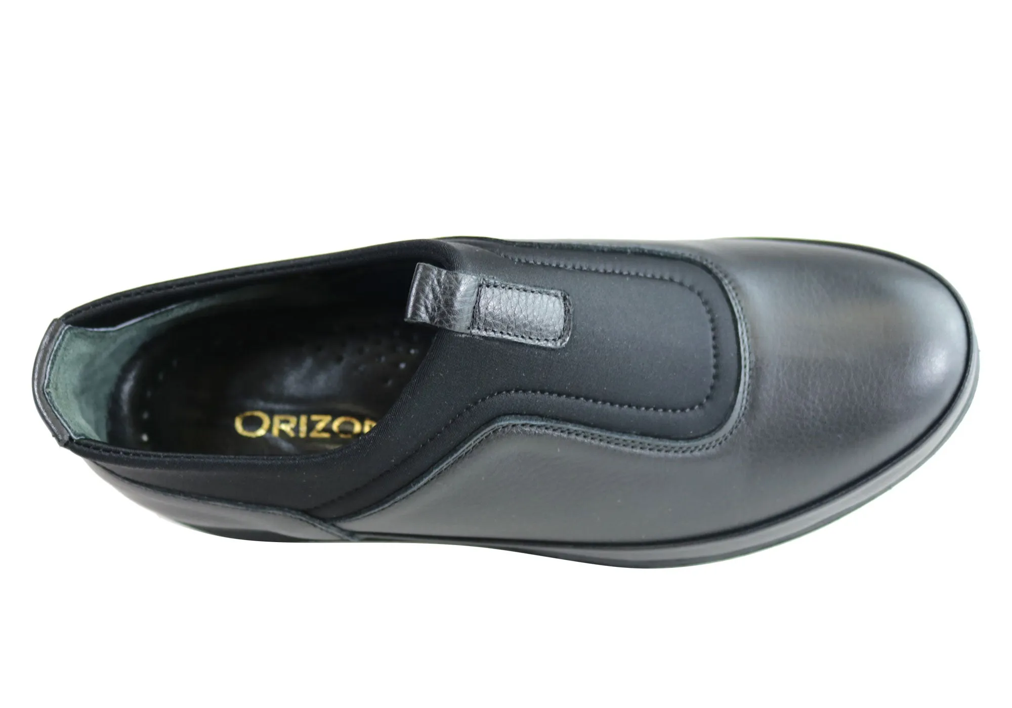 Orizonte Sydney Womens European Comfortable Cushioned Slip On Shoes Orizonte Shoes