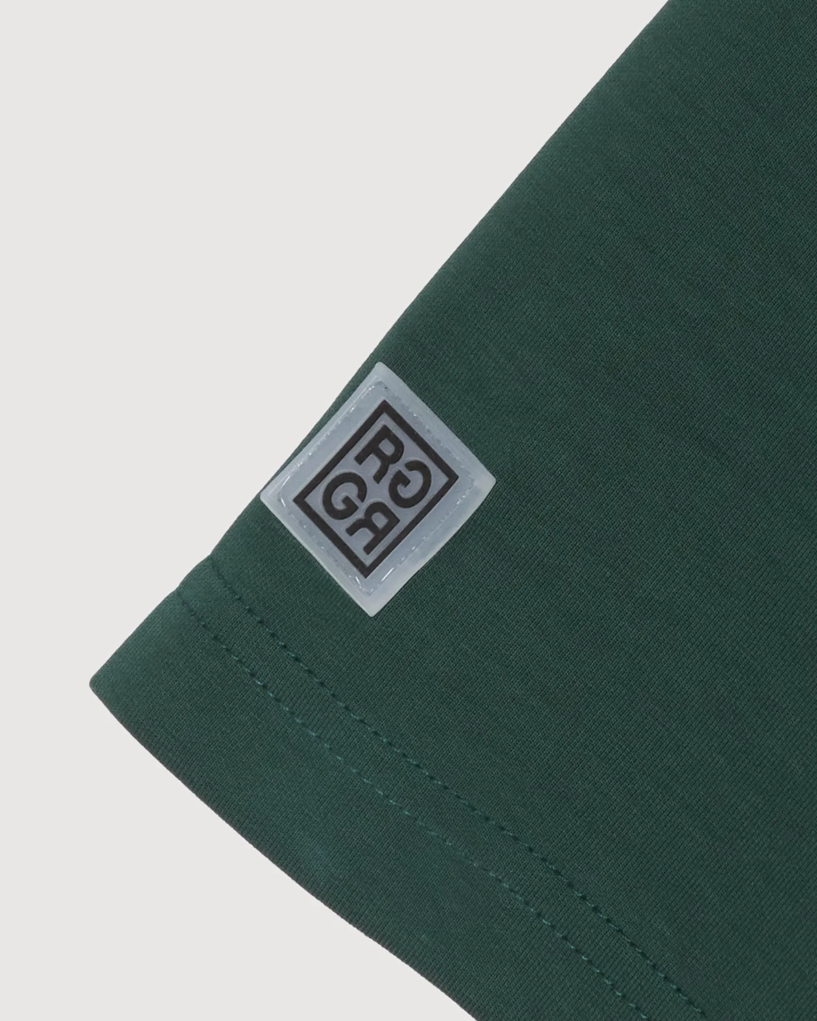 OVER SIZE SQUARE LOGO S/S POLO GREEN