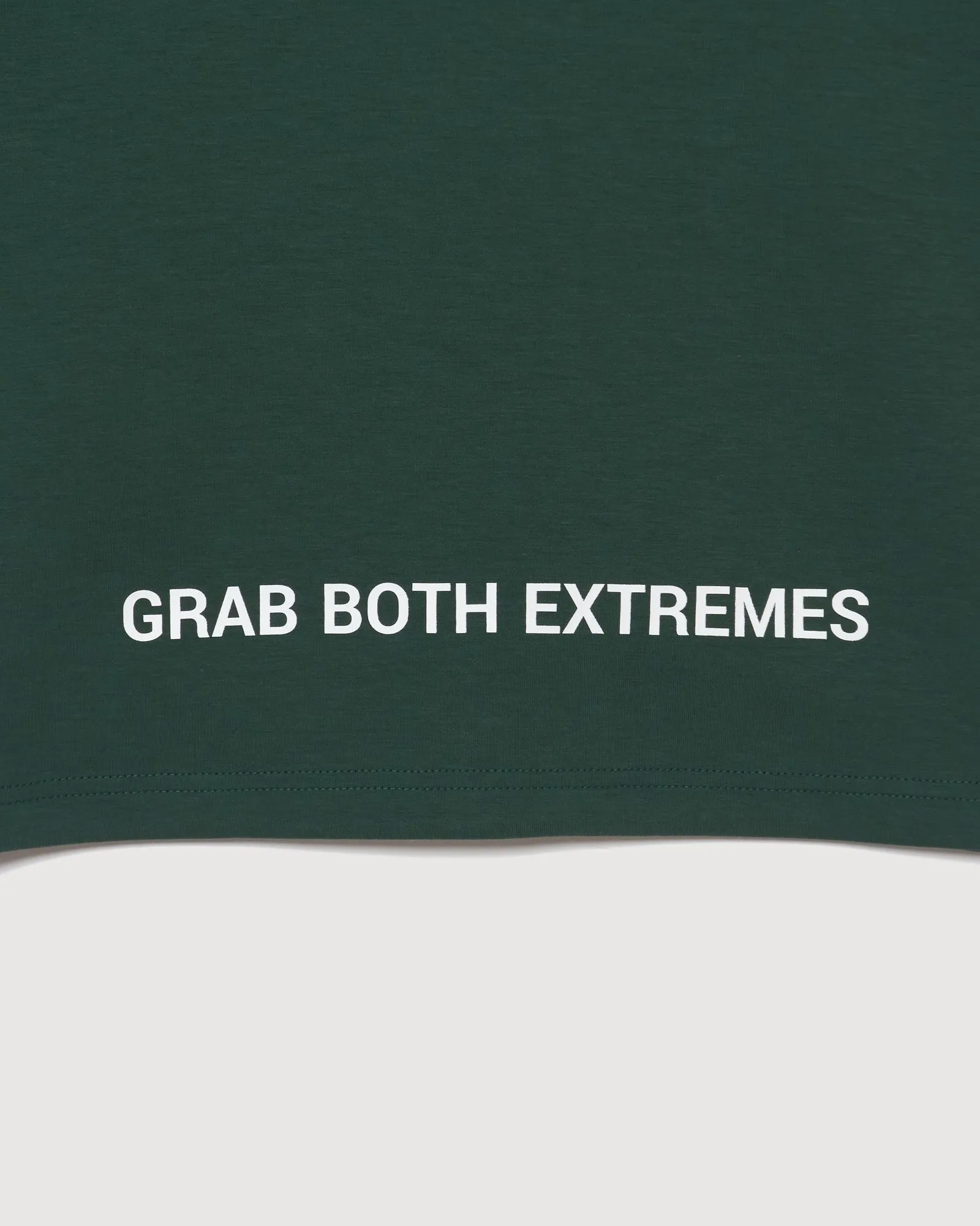 OVER SIZE SQUARE LOGO S/S POLO GREEN