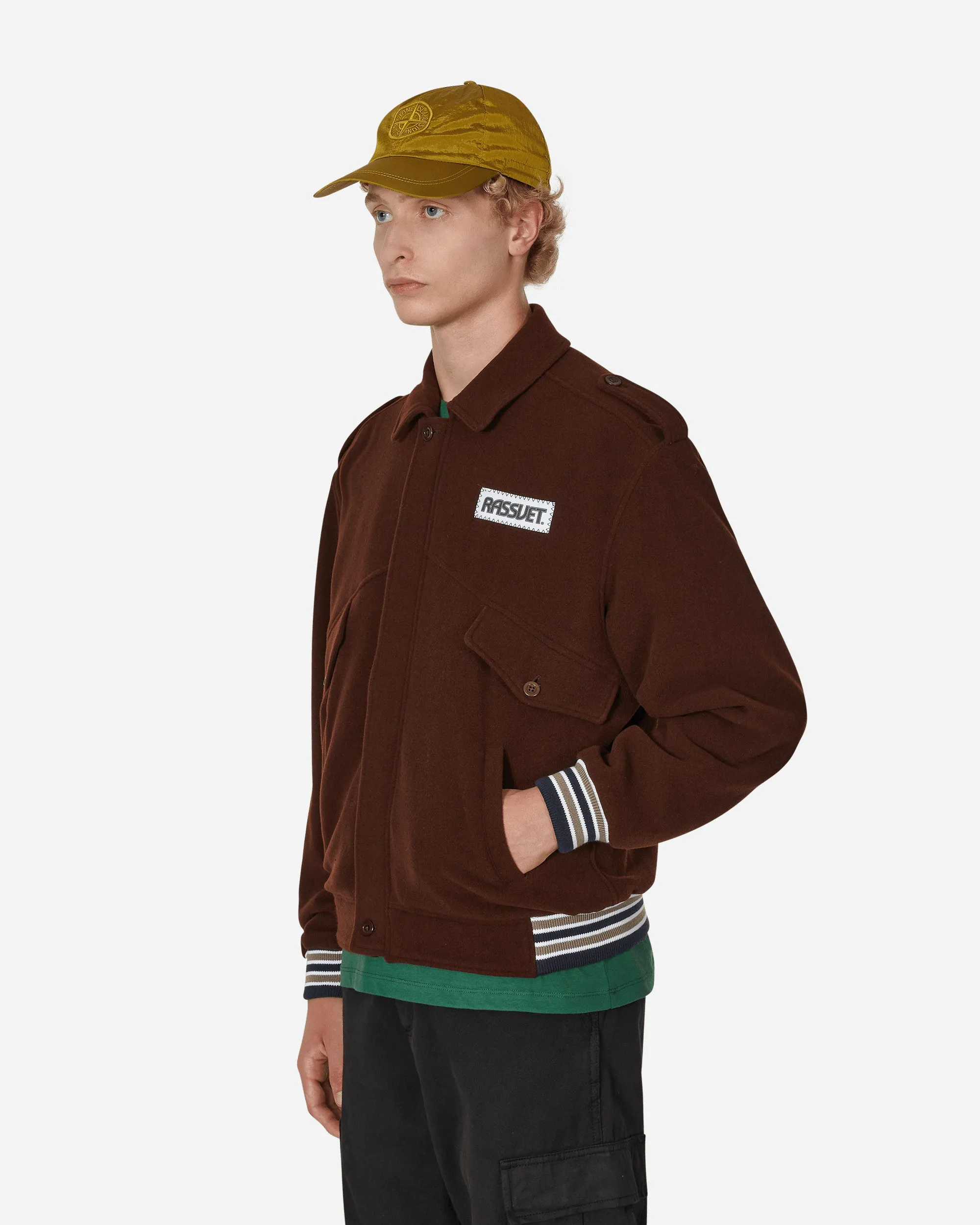 Painting Harrington Jacket Brown