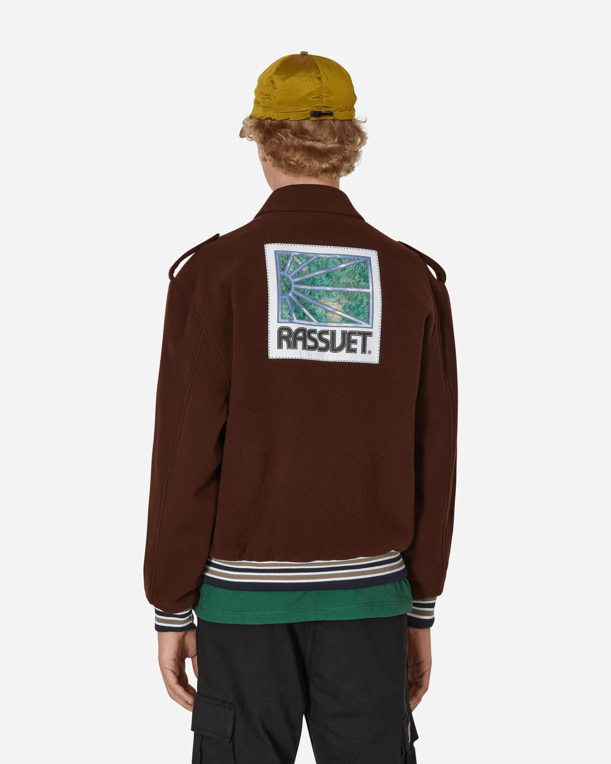 Painting Harrington Jacket Brown