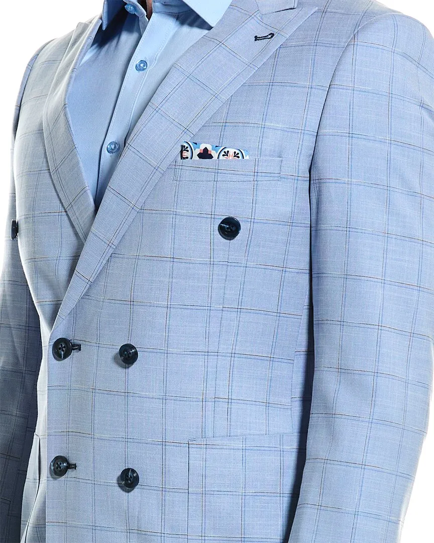 Paisley & Gray Soho Slim Peak Double-Breasted Jacket