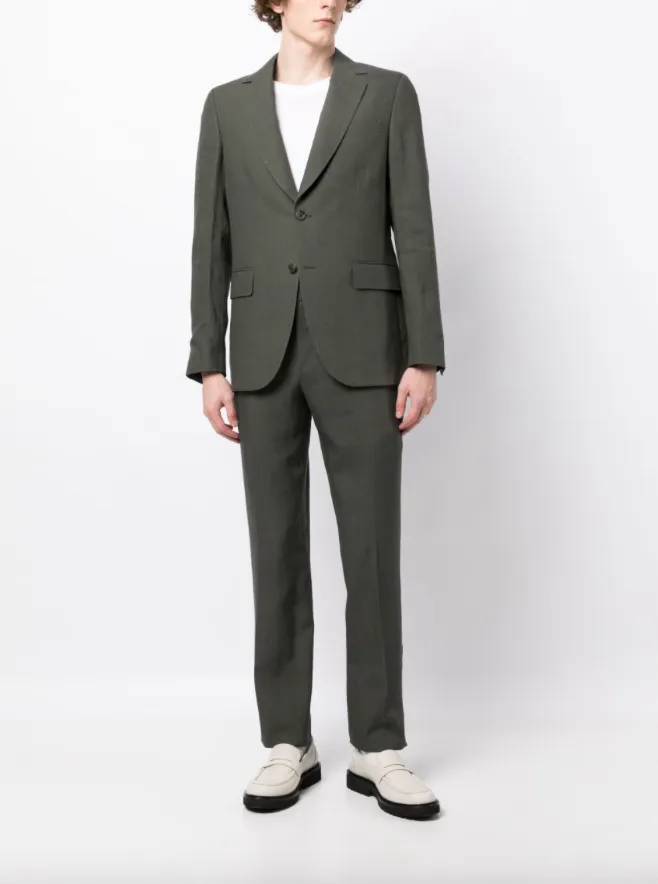 Paul Smith single-breasted linen suit