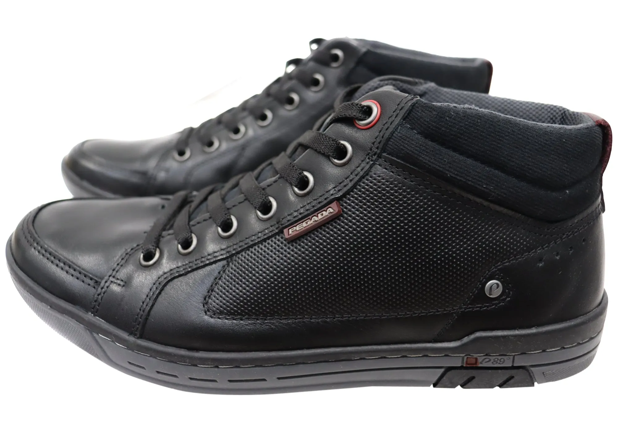 Pegada Mission Mens Comfortable Leather Boots Made In Brazil Pegada Shoes