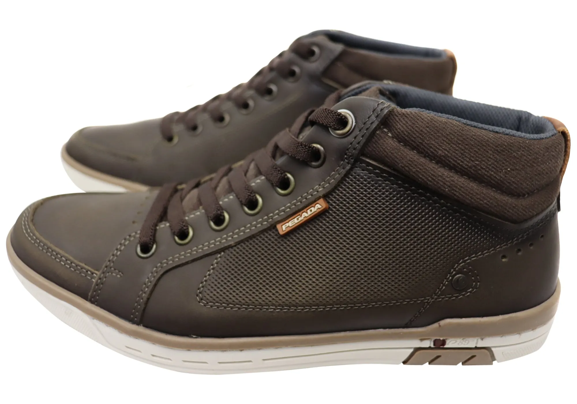 Pegada Mission Mens Comfortable Leather Boots Made In Brazil Pegada Shoes