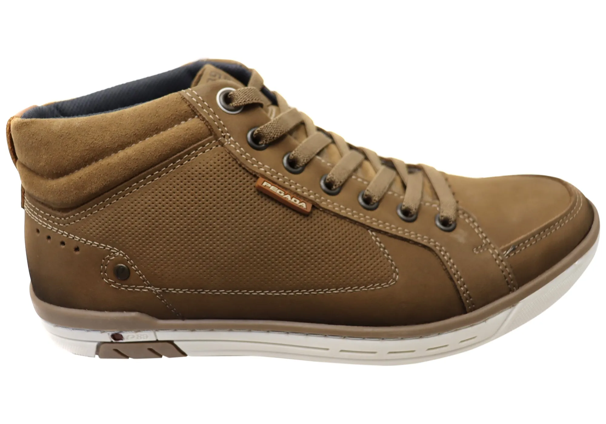 Pegada Mission Mens Comfortable Leather Boots Made In Brazil Pegada Shoes
