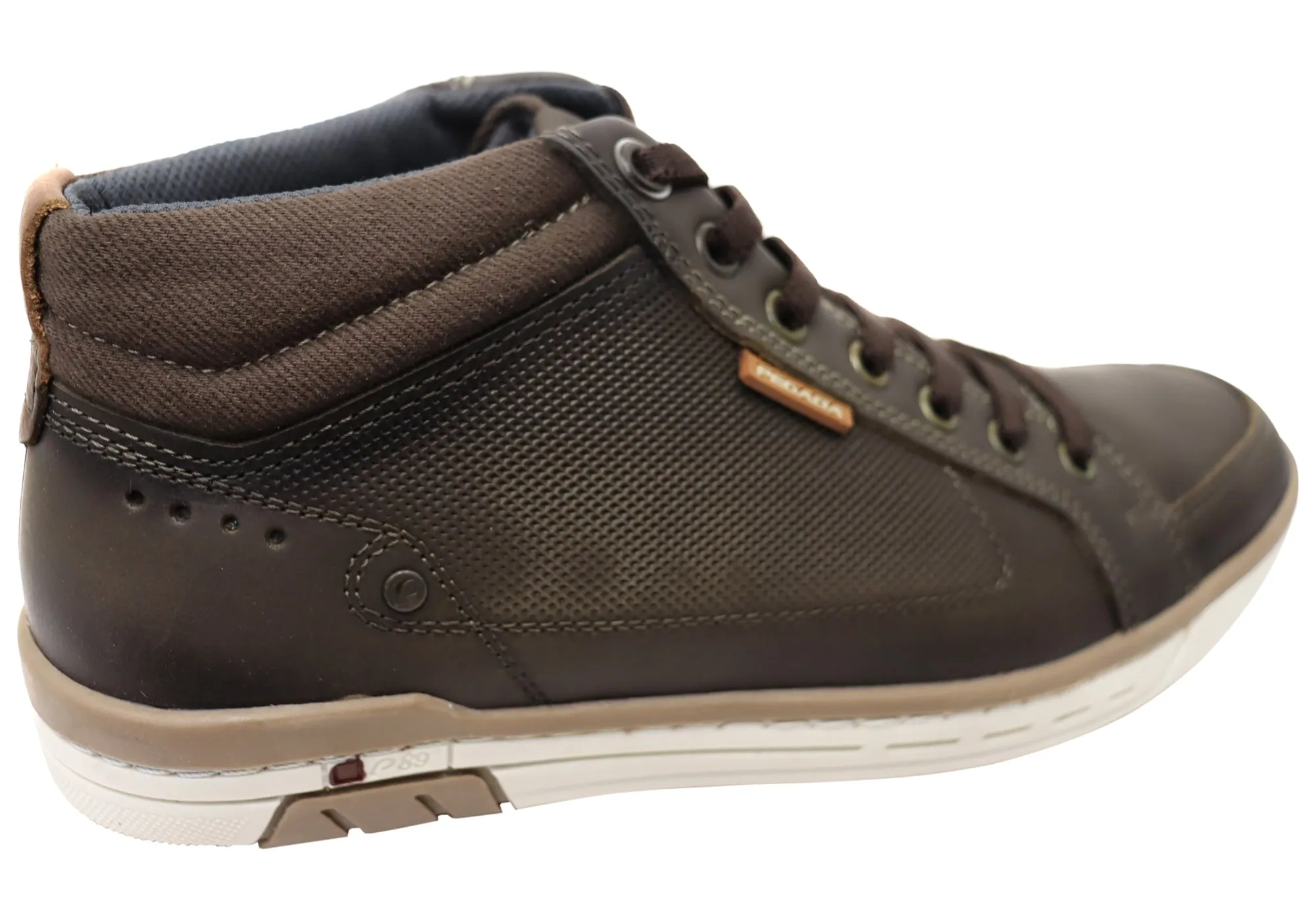 Pegada Mission Mens Comfortable Leather Boots Made In Brazil Pegada Shoes
