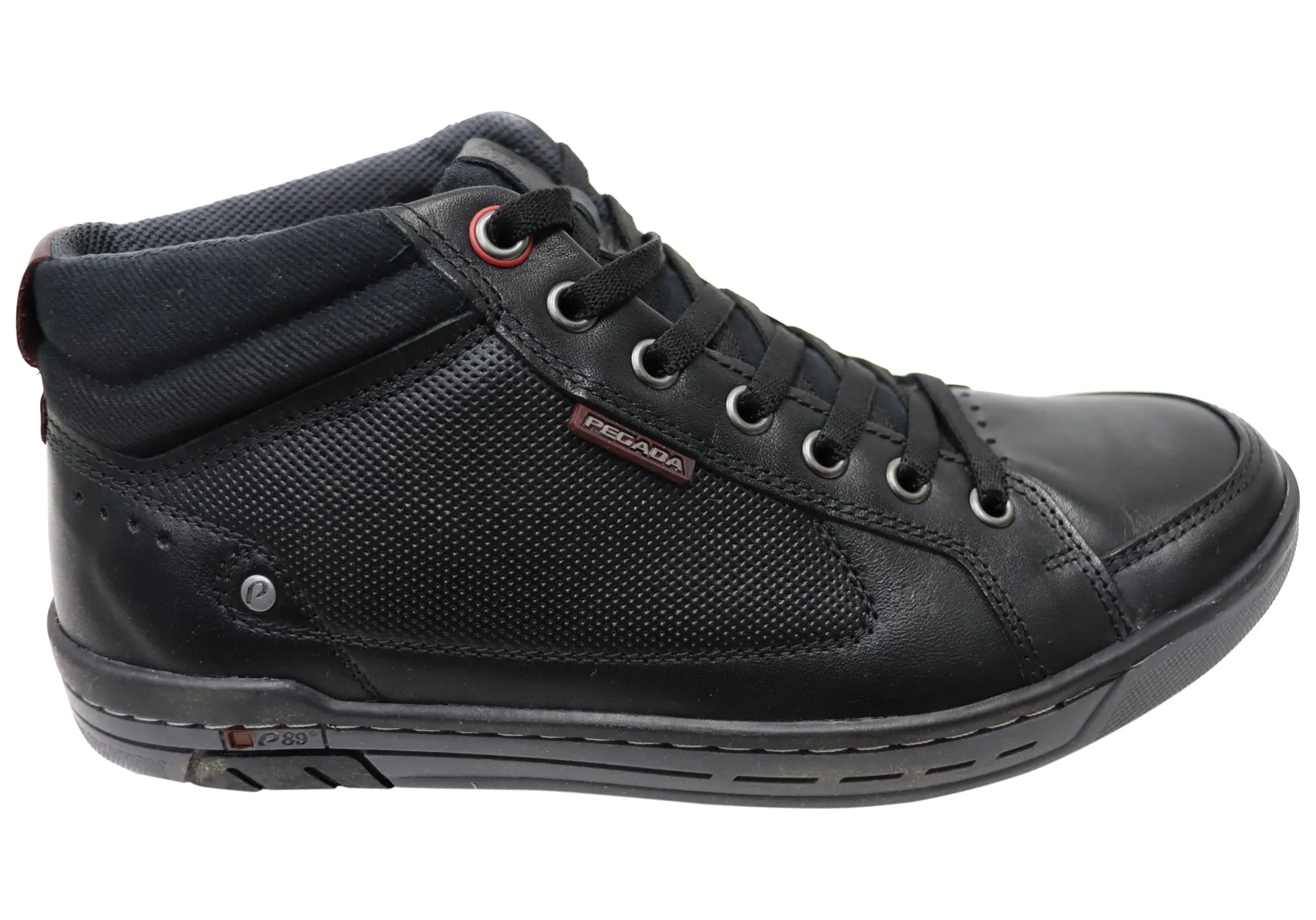 Pegada Mission Mens Comfortable Leather Boots Made In Brazil Pegada Shoes