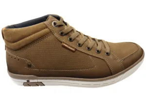 Pegada Mission Mens Comfortable Leather Boots Made In Brazil Pegada Shoes