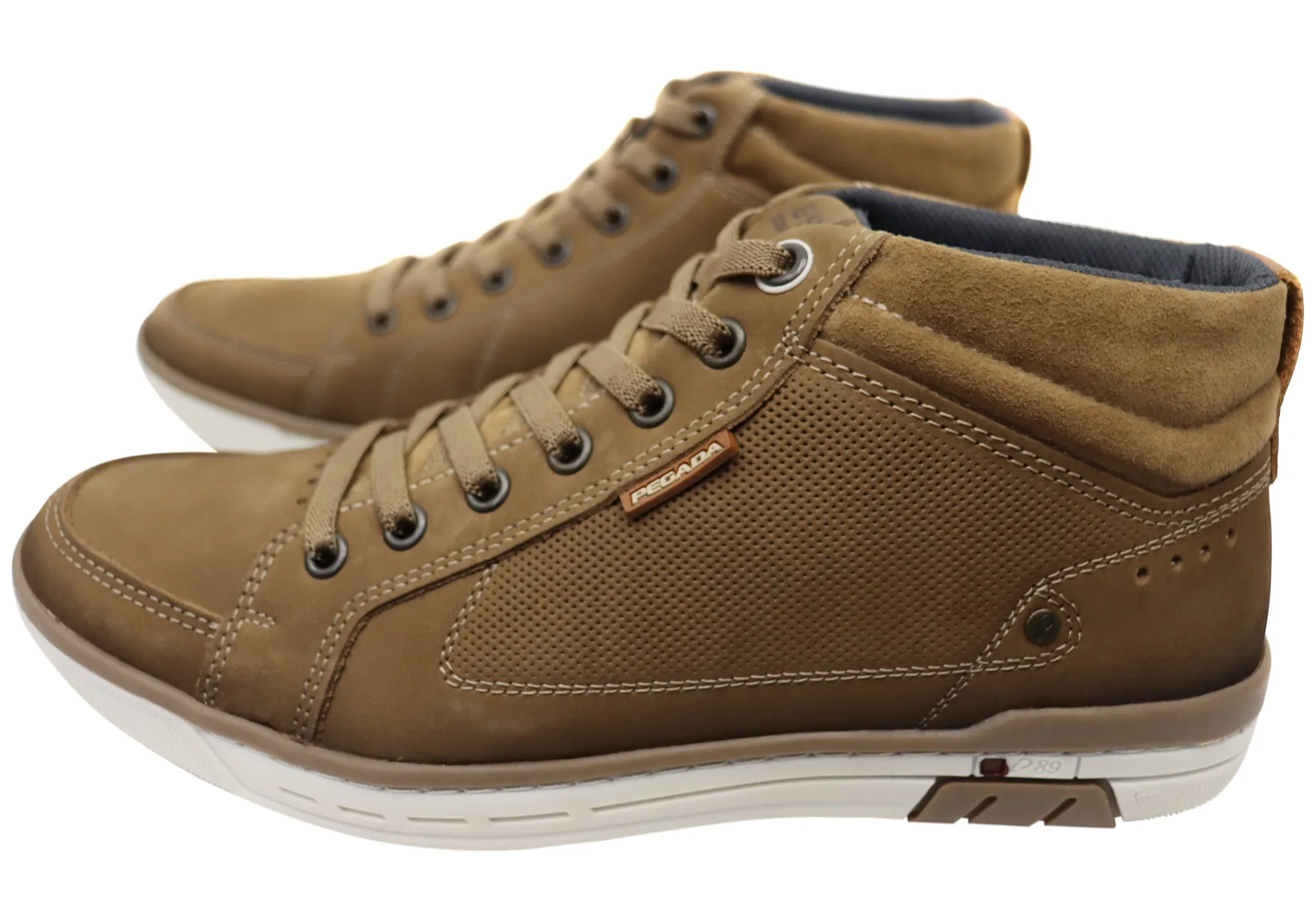 Pegada Mission Mens Comfortable Leather Boots Made In Brazil Pegada Shoes