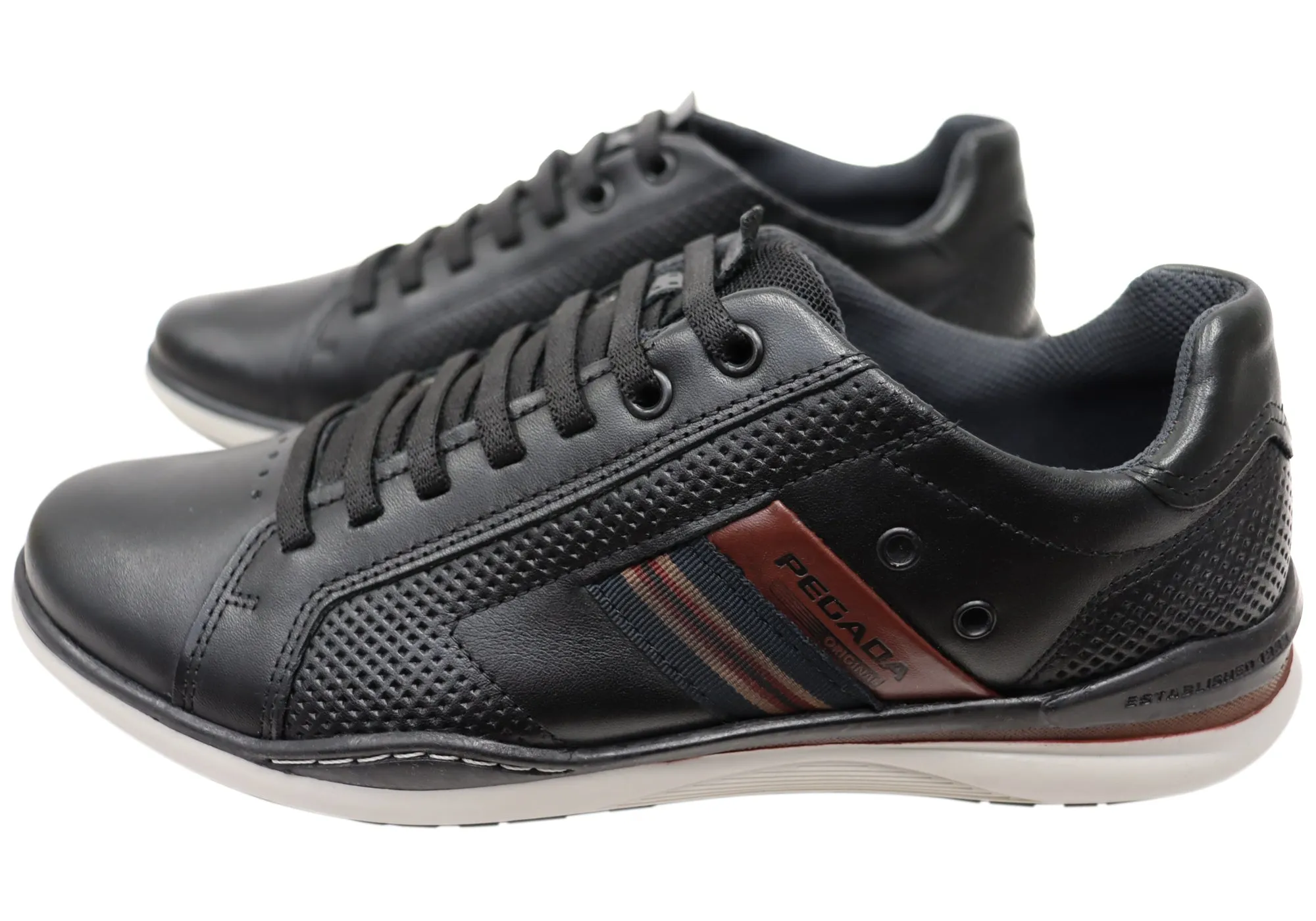 Pegada Transit Mens Leather Slip On Casual Shoes Made In Brazil Pegada Shoes
