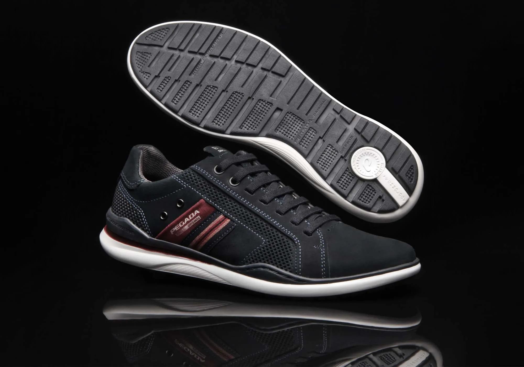Pegada Transit Mens Leather Slip On Casual Shoes Made In Brazil Pegada Shoes