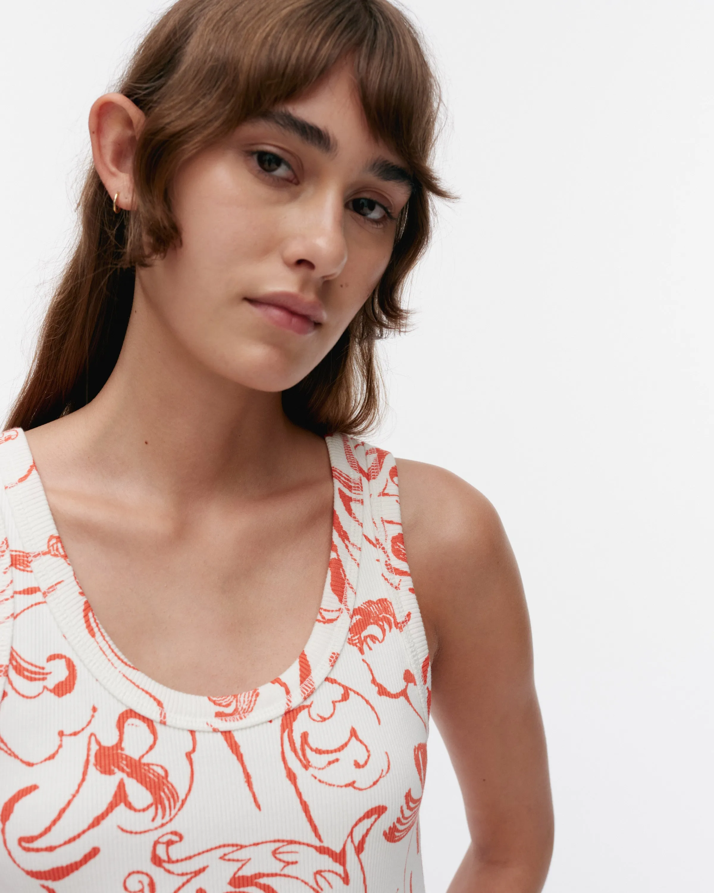 Piirros Cactis Jersey Tank Top 63cm Clothing_Marimekko