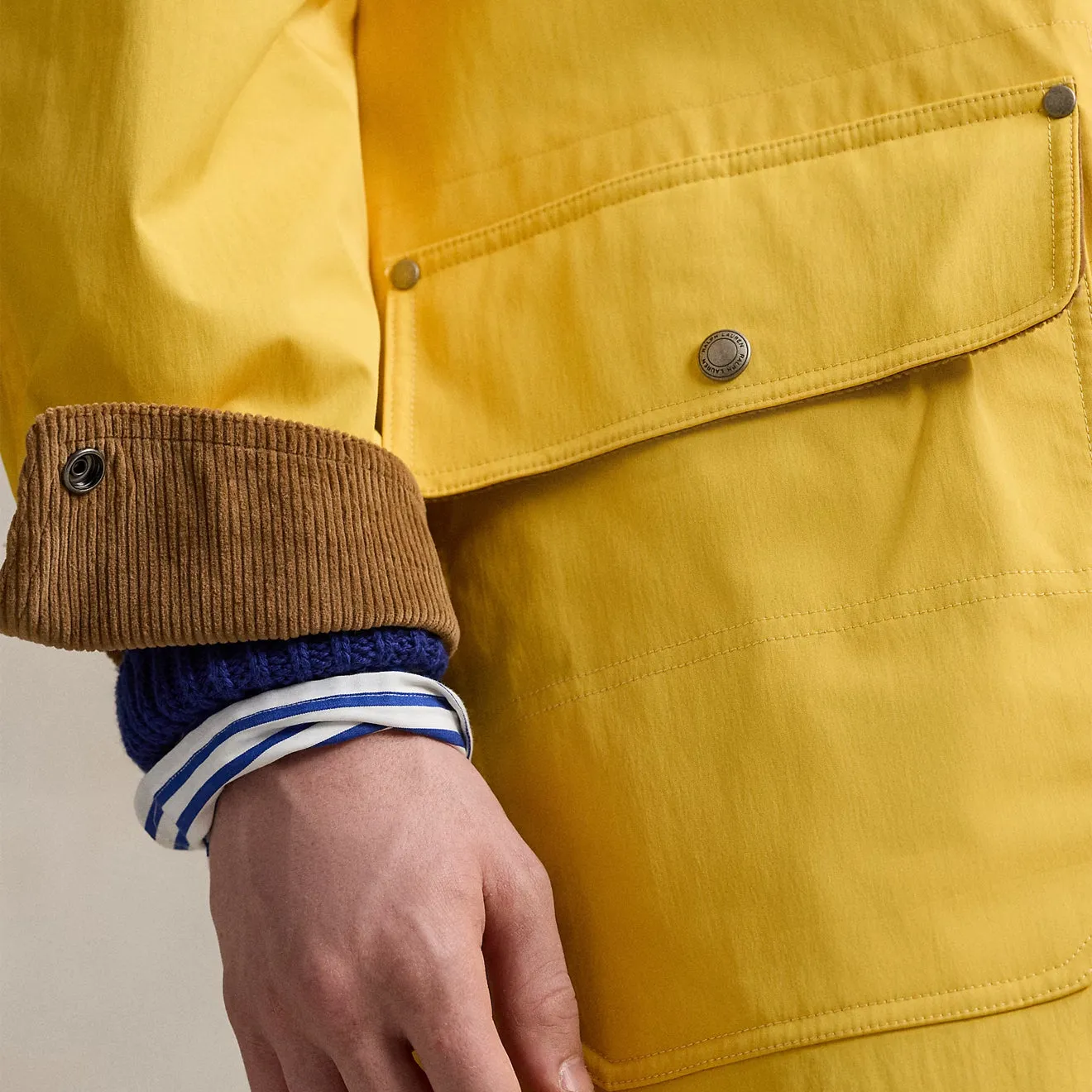 Polo Ralph Lauren Lined Coat Racing Yellow