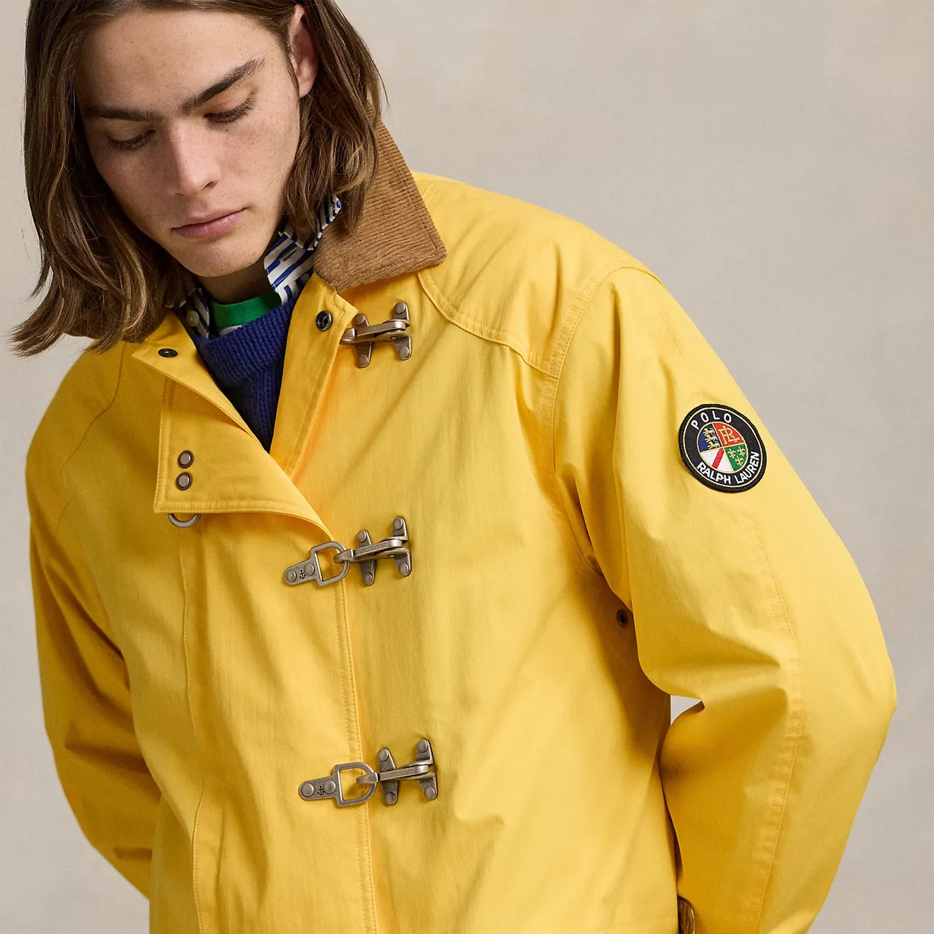 Polo Ralph Lauren Lined Coat Racing Yellow