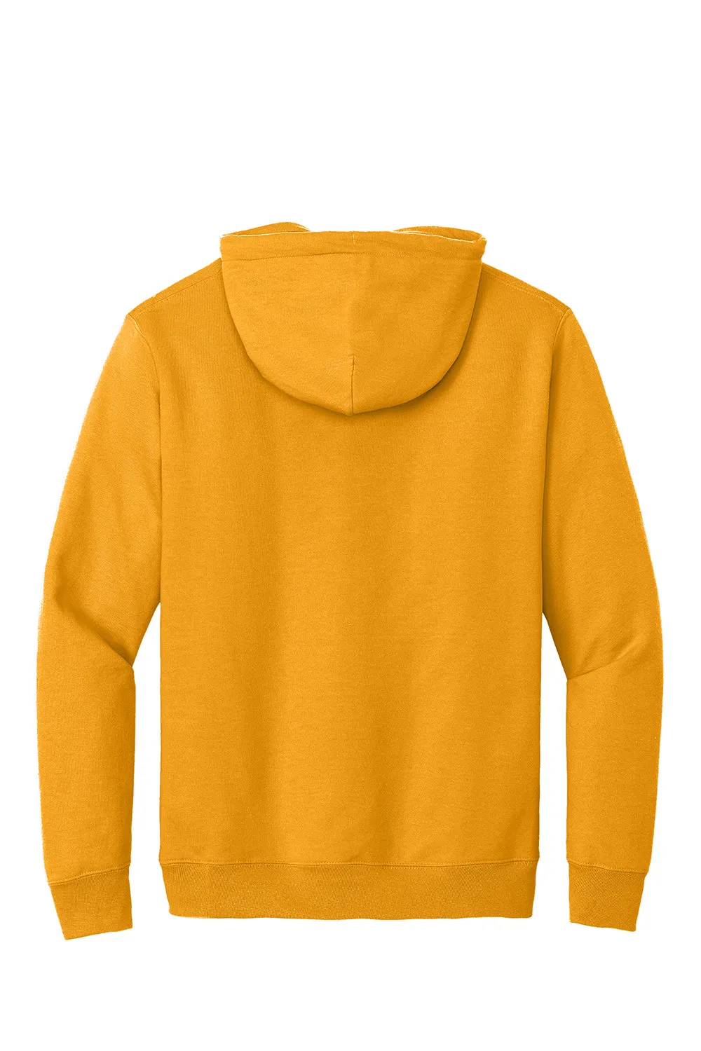 Port & Company Mens Essential Pill Resistant Fleece Hooded Sweatshirt Hoodie w/ Pouch Pocket - Gold