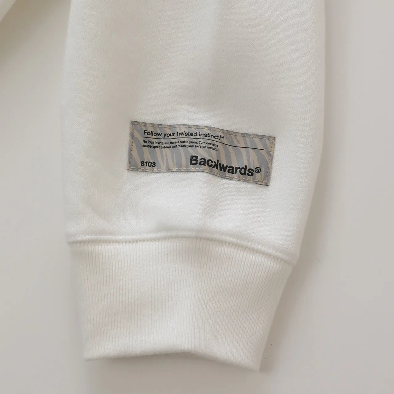 Primary Logo SW Mock Neck WHITE