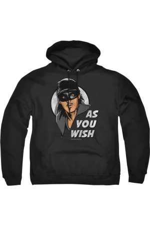 Princess Bride As You Wish Adult Pull Over Hoodie