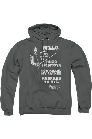 Princess Bride Hello Again Adult Pull Over Hoodie