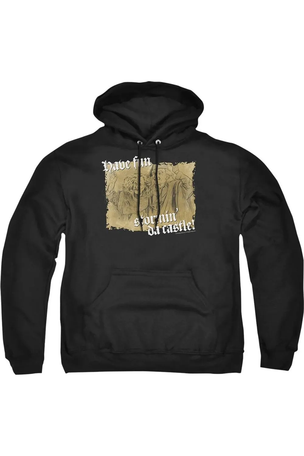 Princess Bride Stormin Da Castle Adult Pull Over Hoodie