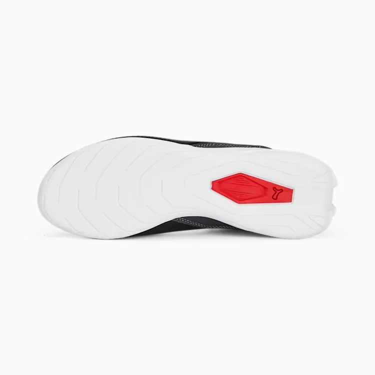 PUMA KID'S FERRARI DRIFT CAT BLACK/RED SNEAKER SHOES