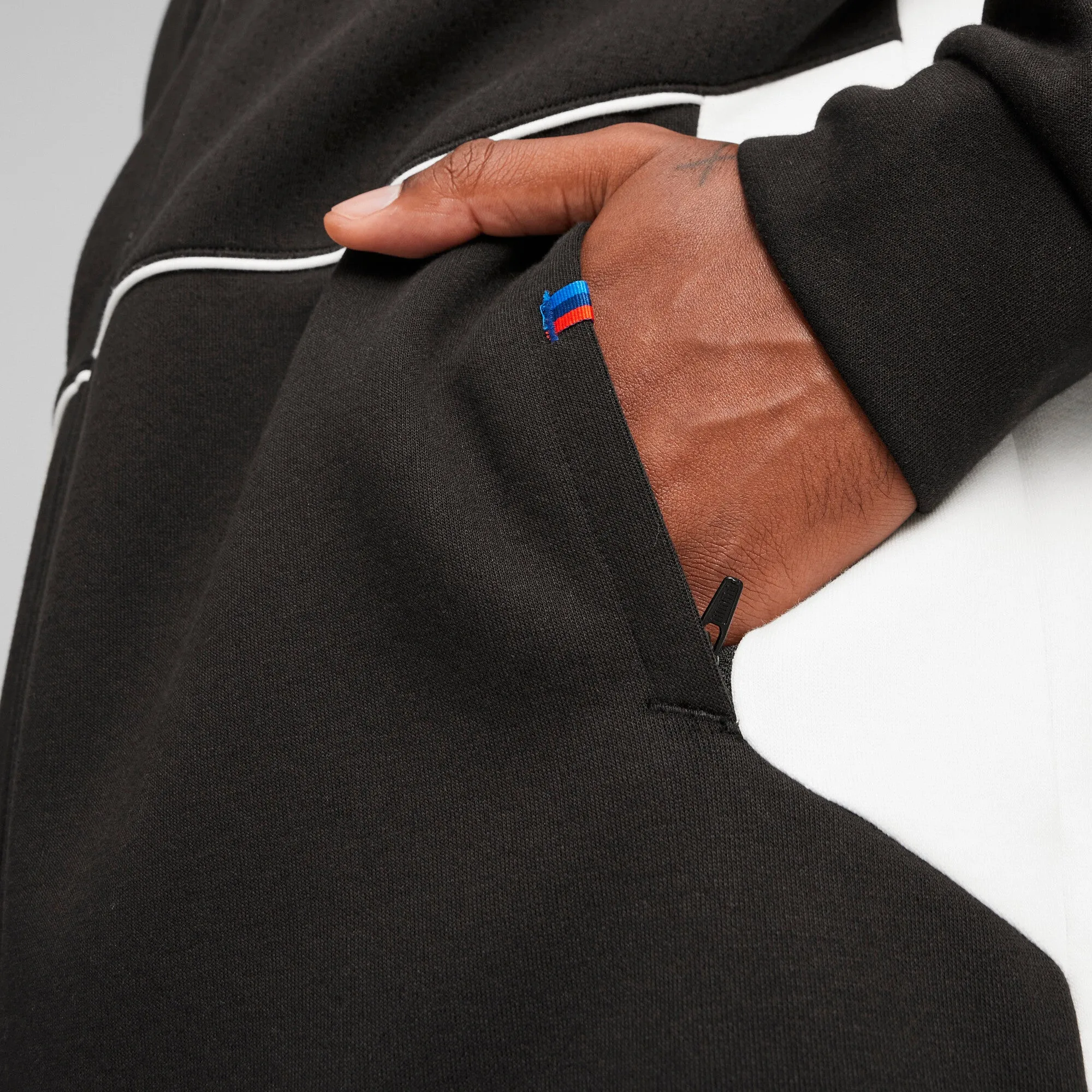 PUMA Men's BMW M Motorsport Hooded Motorsport Sweat Jacket