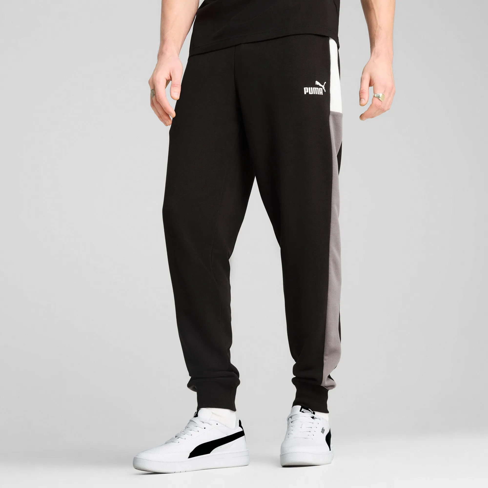 PUMA Men's Essentials Block Sweatpants Men