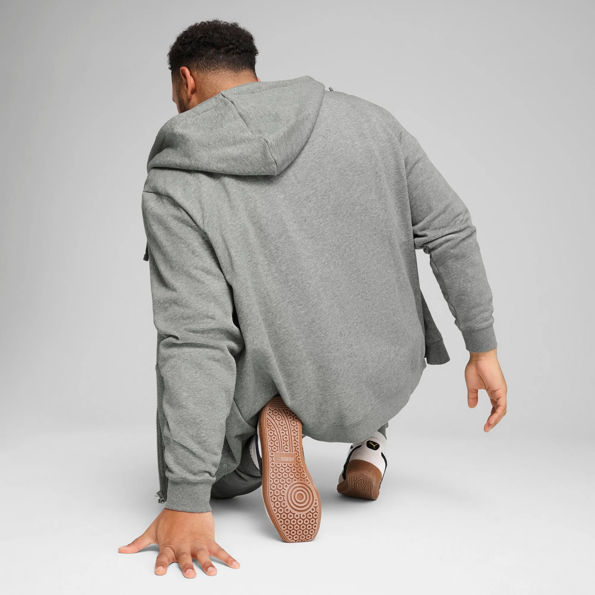 PUMA Men's Essentials Fleece Full-Zip Hoodie