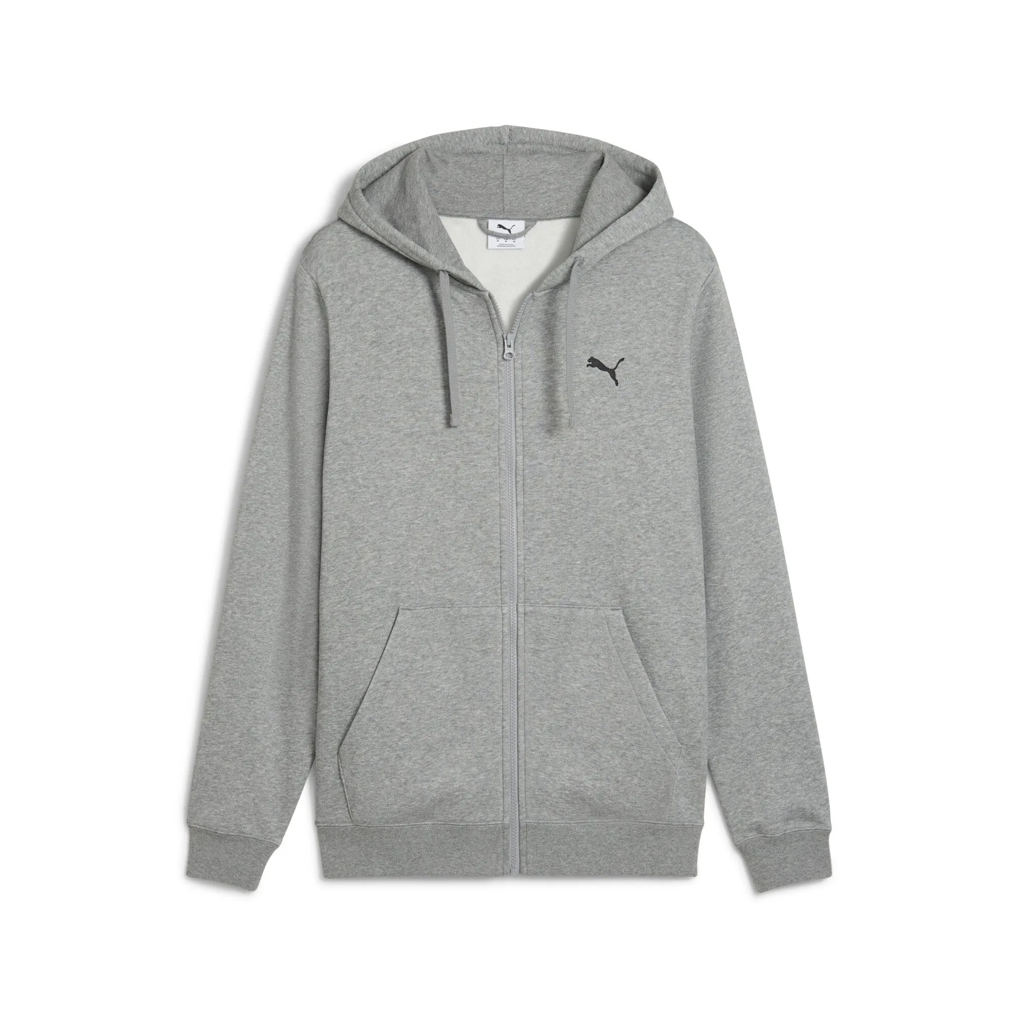 PUMA Men's Essentials Fleece Full-Zip Hoodie