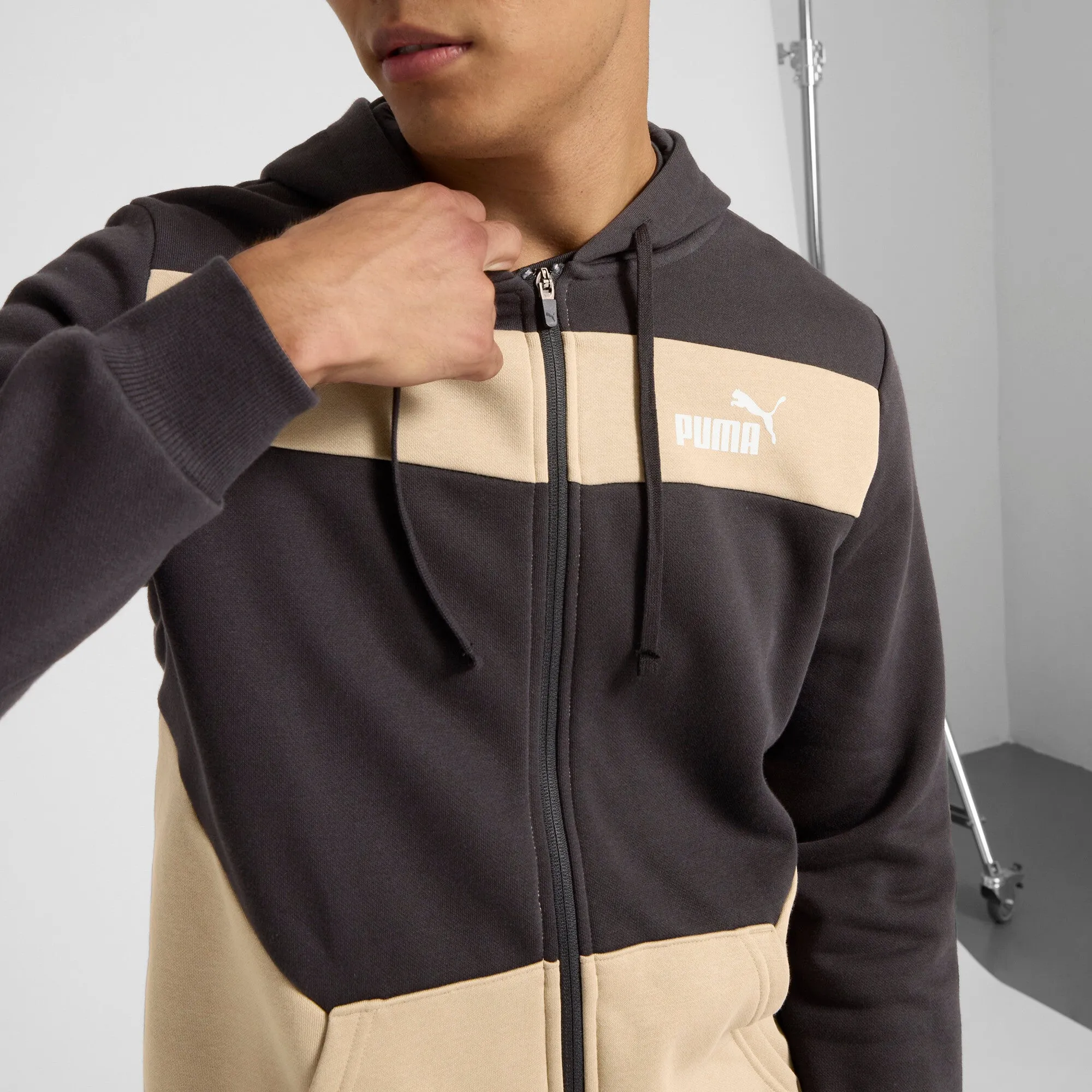 PUMA Men's Power Colorblock Hoodie