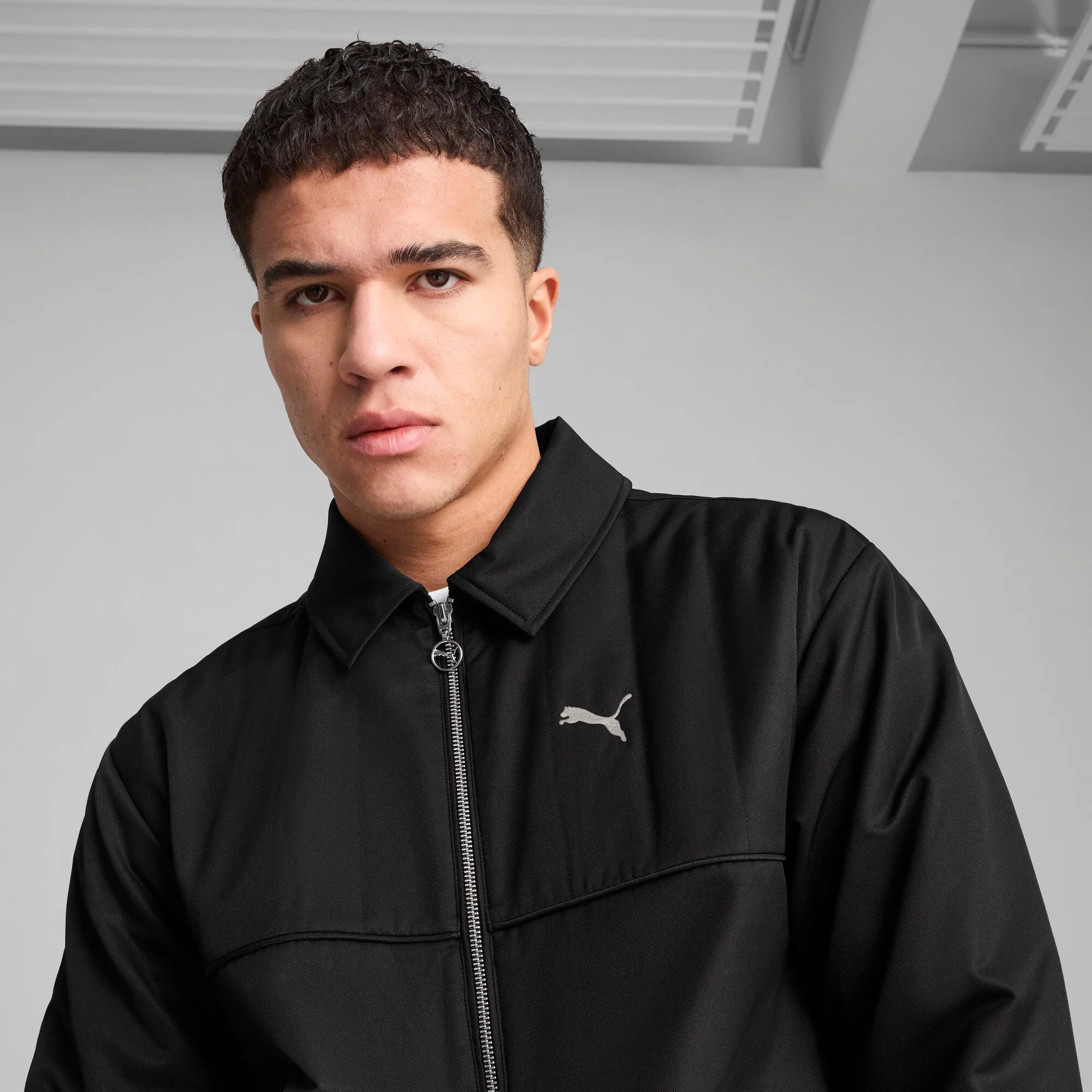PUMA Men's Wardrobe Essentials Relaxed Retro Soccer Jacket