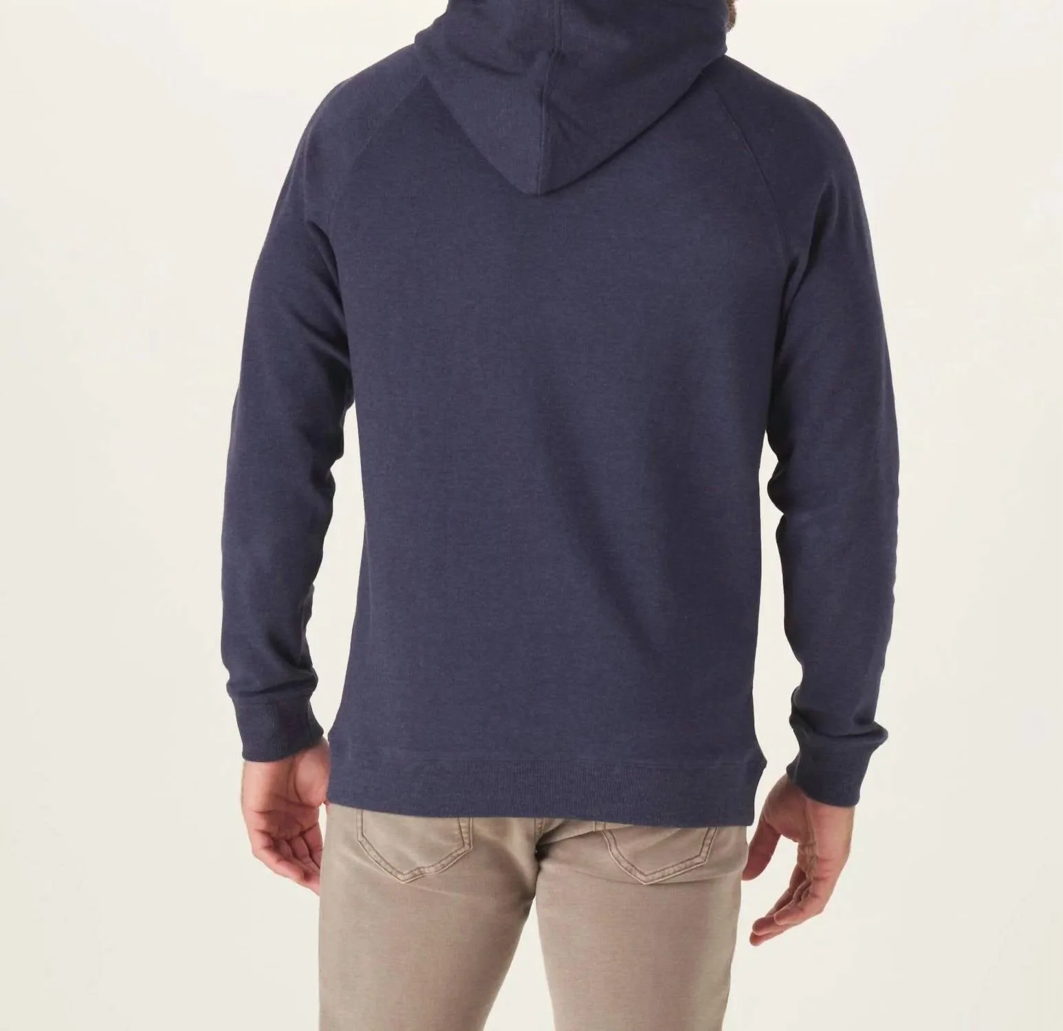 Puremeso Weekend Hoodie In Navy