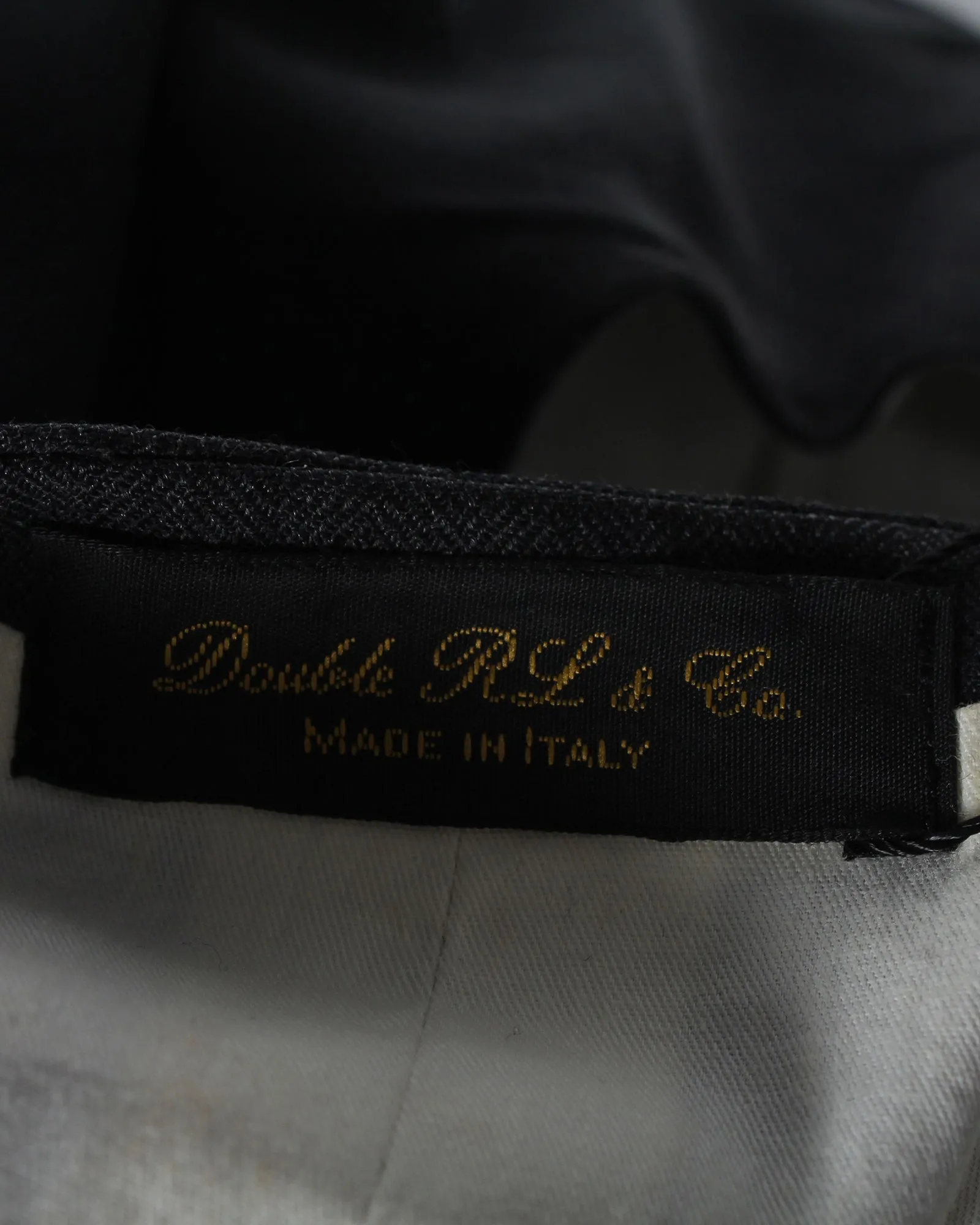 Ralph Lauren Herringbone Vest Blazer in Grey Wool
