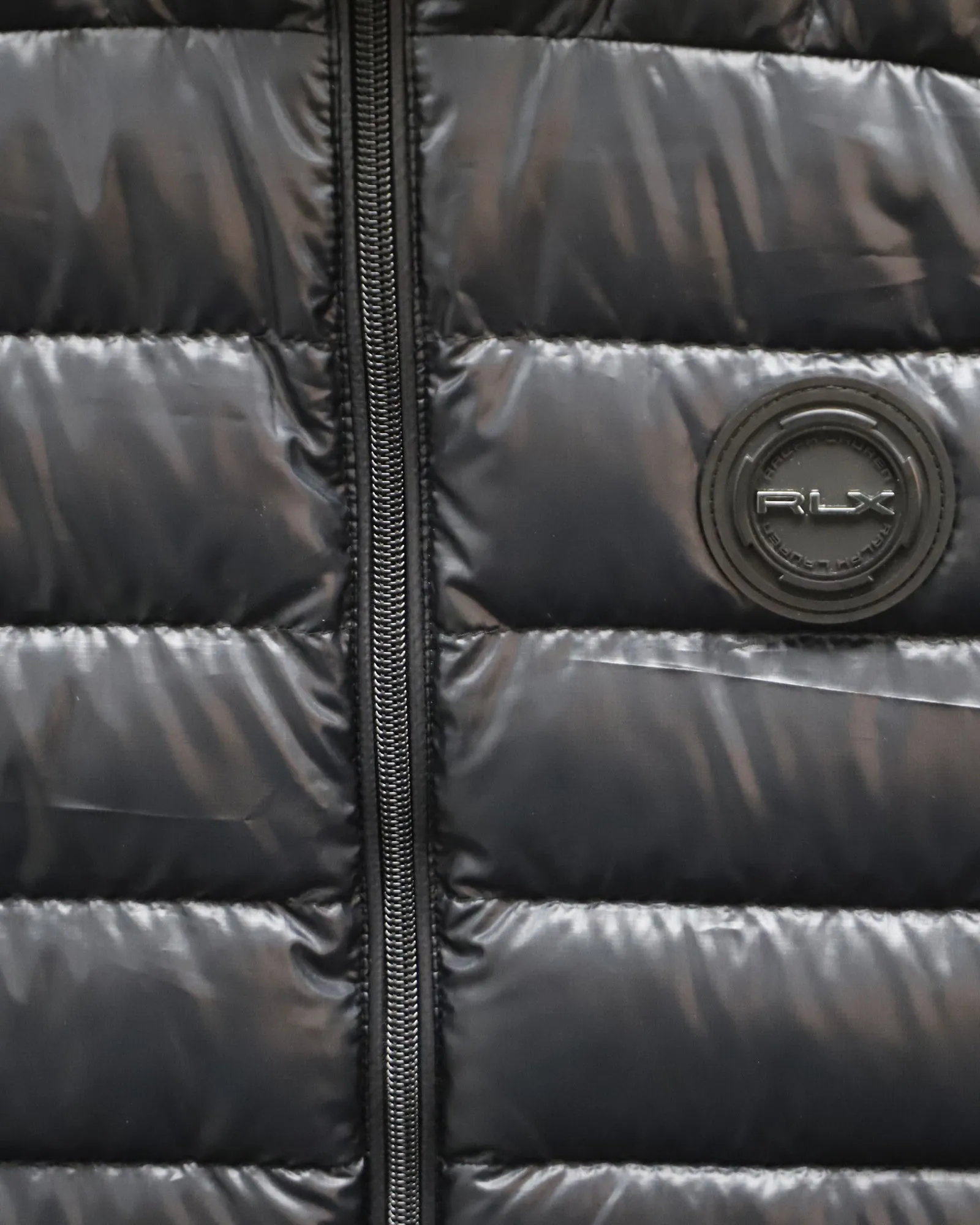 Ralph Lauren Quilted Vest in Black Polyester