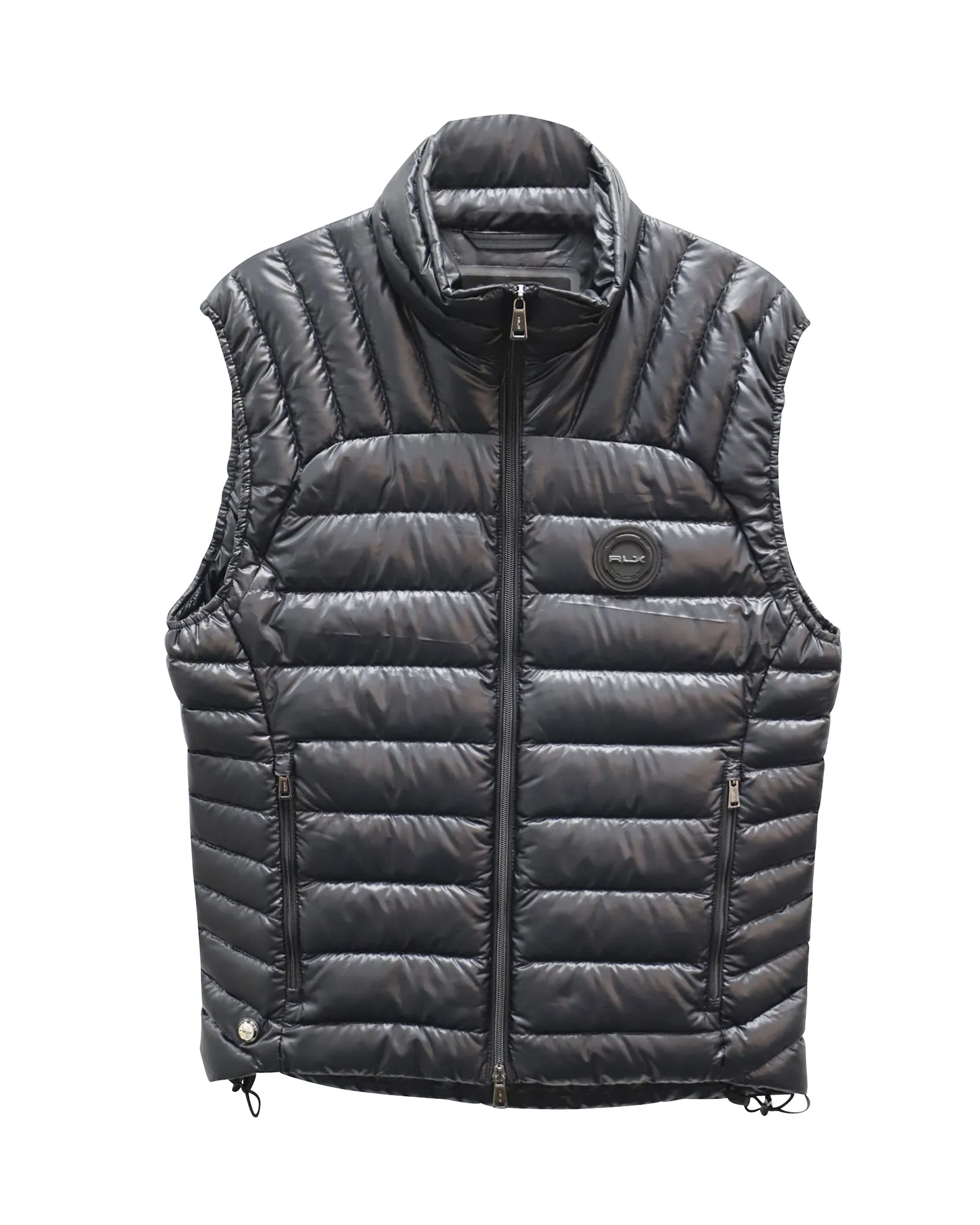Ralph Lauren Quilted Vest in Black Polyester