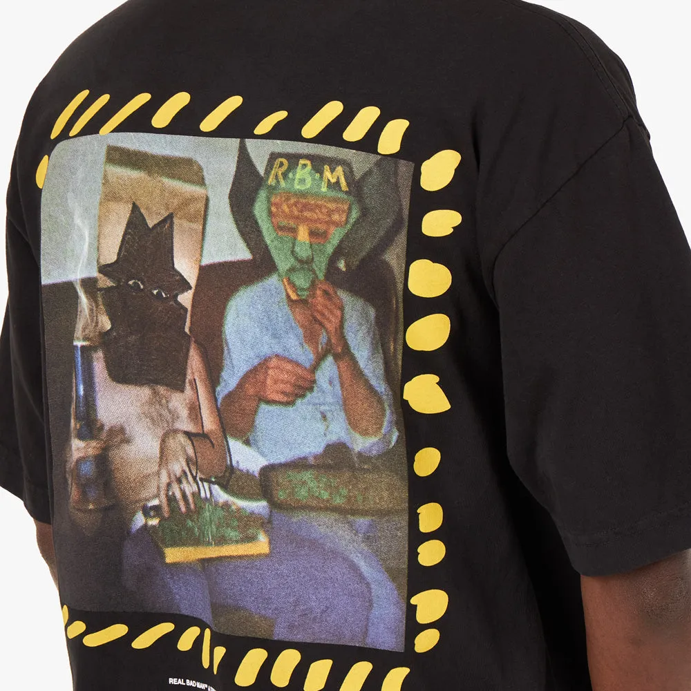 Real Bad Man Masked Men T-shirt / Black