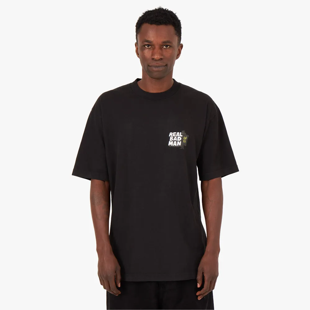 Real Bad Man Masked Men T-shirt / Black