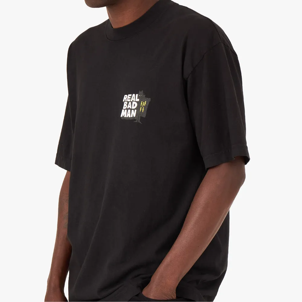 Real Bad Man Masked Men T-shirt / Black