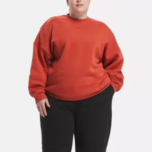 Reebok Clothing Women's Lux Oversized Crew (Plus Size)